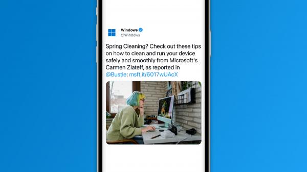 photo of Microsoft deletes tweet featuring an M1 iMac from official Windows account image