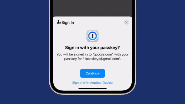 1Password is now officially rolling out passkey support for iOS 17 users