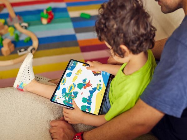 This Montessori kids app turns screen time into learning…