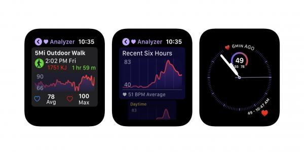 photo of Heart Analyzer for Apple Watch updated with all-new design, new data and graphs, more image