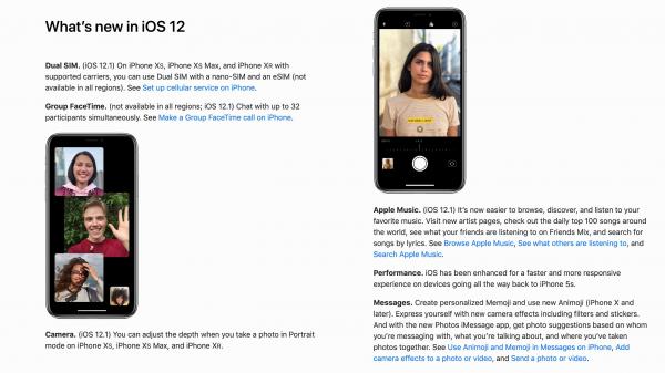photo of Apple publishes full iOS 12.1 iPhone user guide, confirming Group FaceTime, dual-SIM & more image