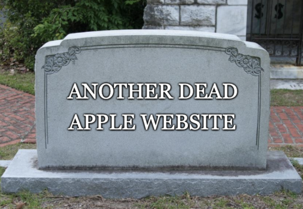 photo of The Dead Zone: More Apple Sites Bite The Dust image