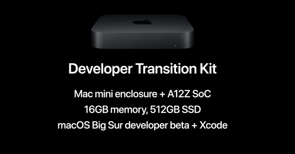 photo of Apple’s ARM developer kit is a Mac Mini with an A12Z CPU, 16 GB RAM, 512 GB SSD image