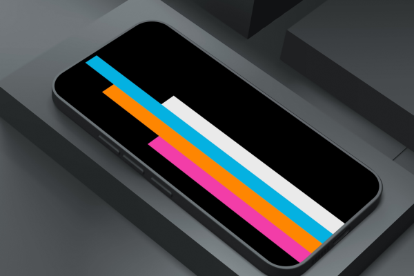 Stripes and bands of color iPhone…