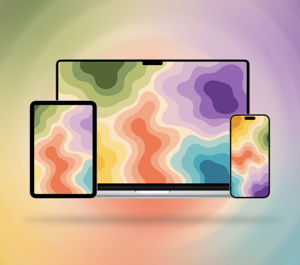 “Topographic Amoeba” wallpaper for&hellip;