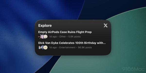 X for iOS finally offers widgets, five…