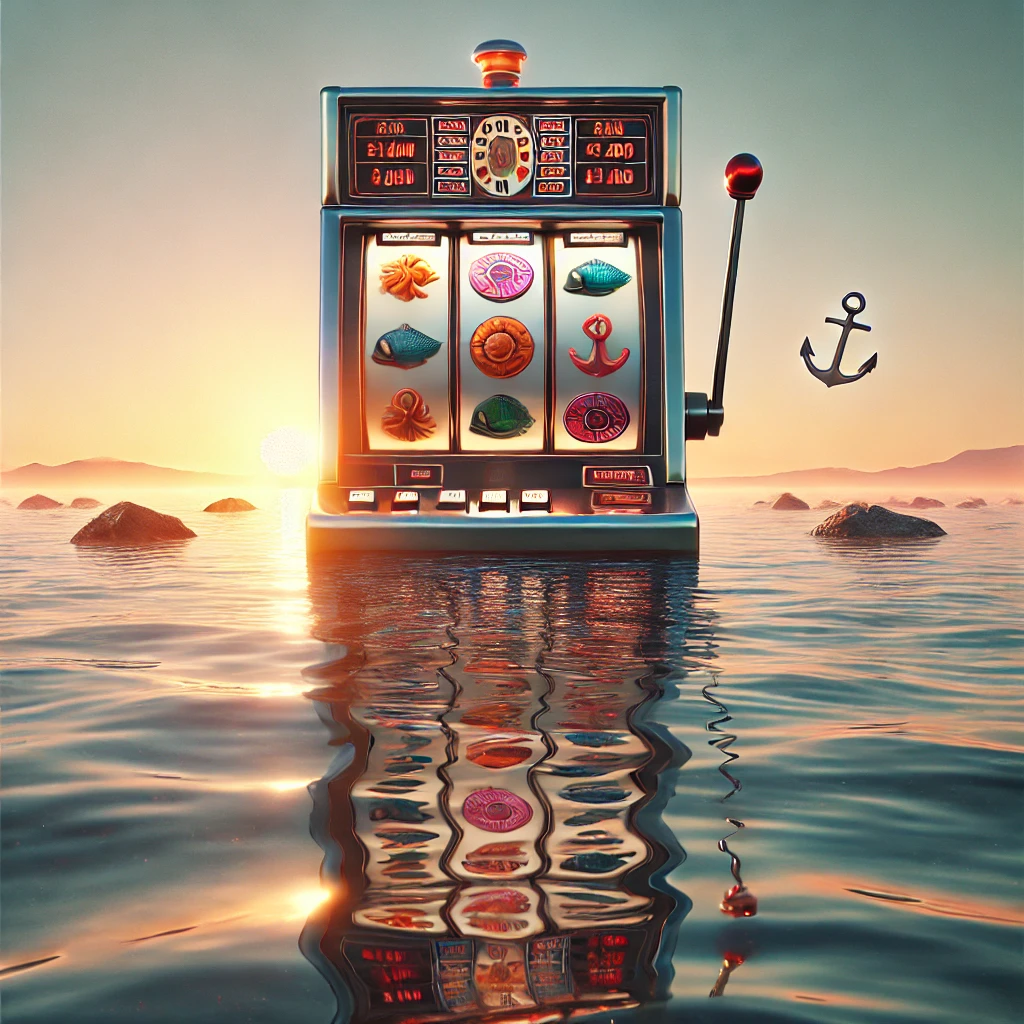 Slot Machine in Water