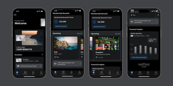 photo of $900/yr American Express fee now gets you…the app’s dark theme image