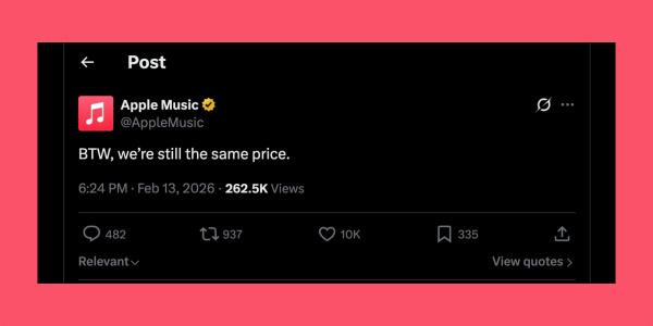 Apple Music pokes fun at latest Spotify&hellip;