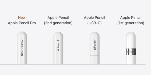 Apple Pencil Pro vs USB-C, 2, and 1: What’s different?