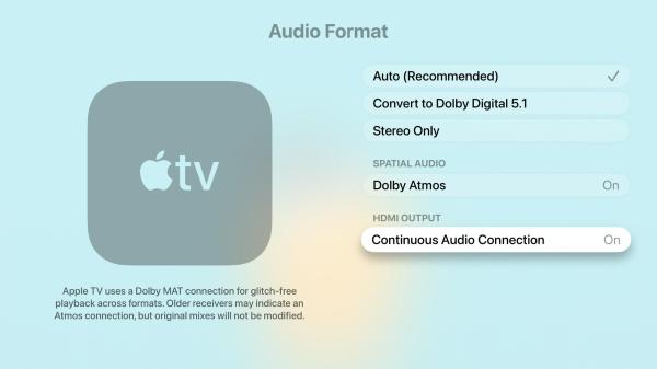tvOS 26.4 adds new ‘Continuous Audio&hellip;