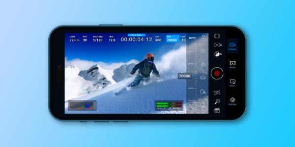 Blackmagic Camera for iPhone now works…