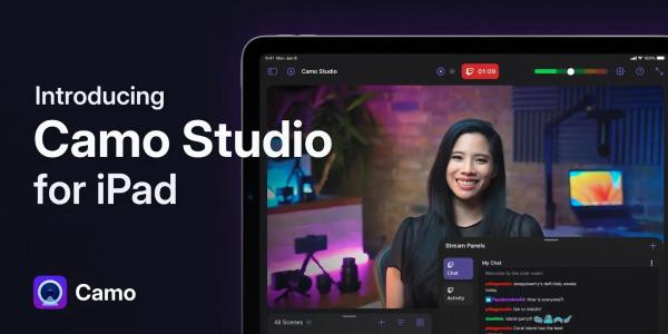 photo of Camo Studio for iPad is a new powerful streaming and recording app that’s totally free image