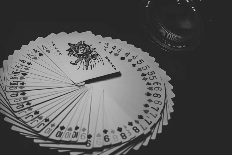 cards in a circle