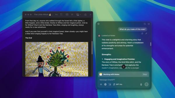 ChatGPT for Mac Can Now Read Your Apple…
