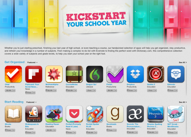 iOS apps for education