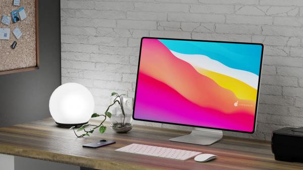 photo of Concept imagines new 24-inch and 32-inch iMac with edge-to-edge design image