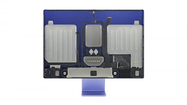 photo of iFixit teardown reveals how little computer is actually inside the new 24-inch iMac image