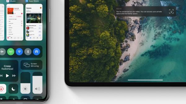 photo of iOS 13 concept imagines new volume UI, Control Center multitasking, iPad mouse support, more image