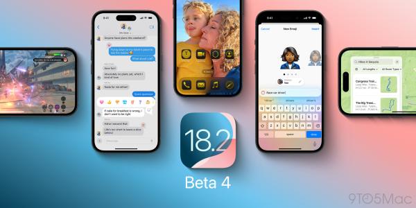 iOS 18.2 beta 4 now available