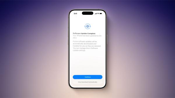 PSA: iOS 26.2 Turns on Automatic…