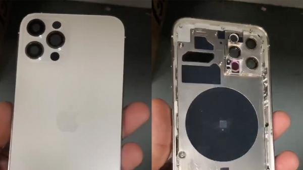 photo of Alleged hands-on video shows 6.1-inch iPhone 12 Pro rear shell with LiDAR placement image
