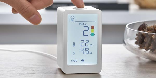 photo of IKEA announces Matter-enabled smart indoor air quality monitor with large display image
