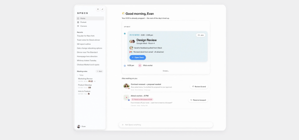 Snap announces Specs Intelligence app…