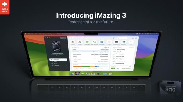 photo of iMazing 3 launches for Mac and PC with all-new design, fresh features, dark mode, more image