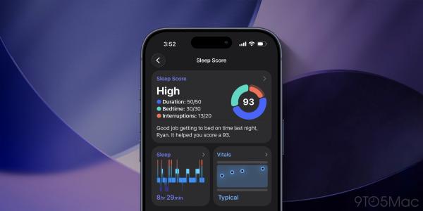 iOS 26.2’s new Sleep Score grades already feel like an…