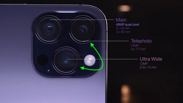 iPhone 15 Pro Max to Feature Rearranged Camera Layout to Accommodate Periscope Lens