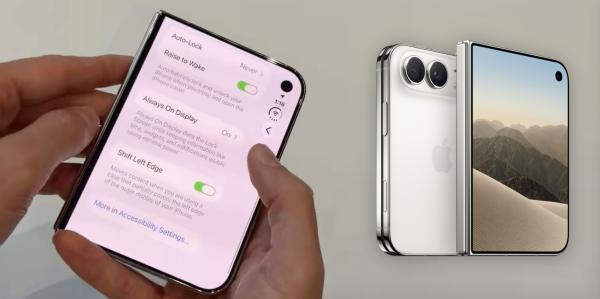 photo of iPhone Duo can add fake bezel to the outside screen for better case compatibility image