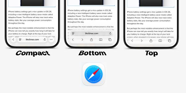 photo of iOS 26: How to change Safari toolbar design on iPhone image