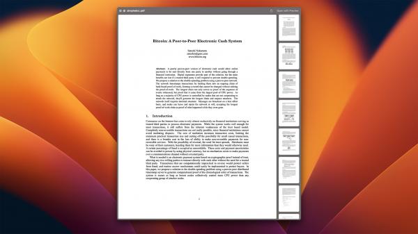 photo of Here’s why macOS has the Bitcoin whitepaper hidden in its files image