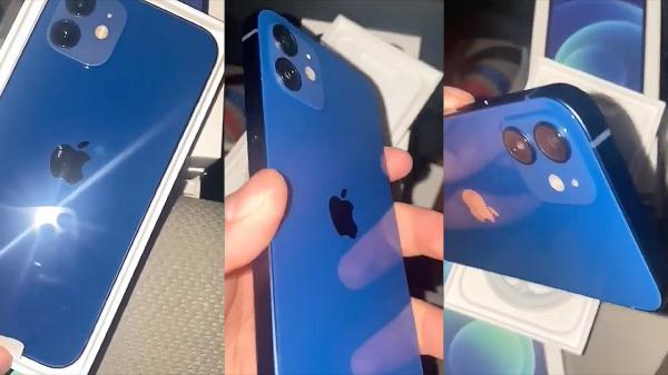 photo of First unboxing videos offer closer look at blue iPhone 12 and graphite iPhone 12 Pro image