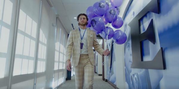 photo of NFL parodies Severance in hilarious schedule reveal video image