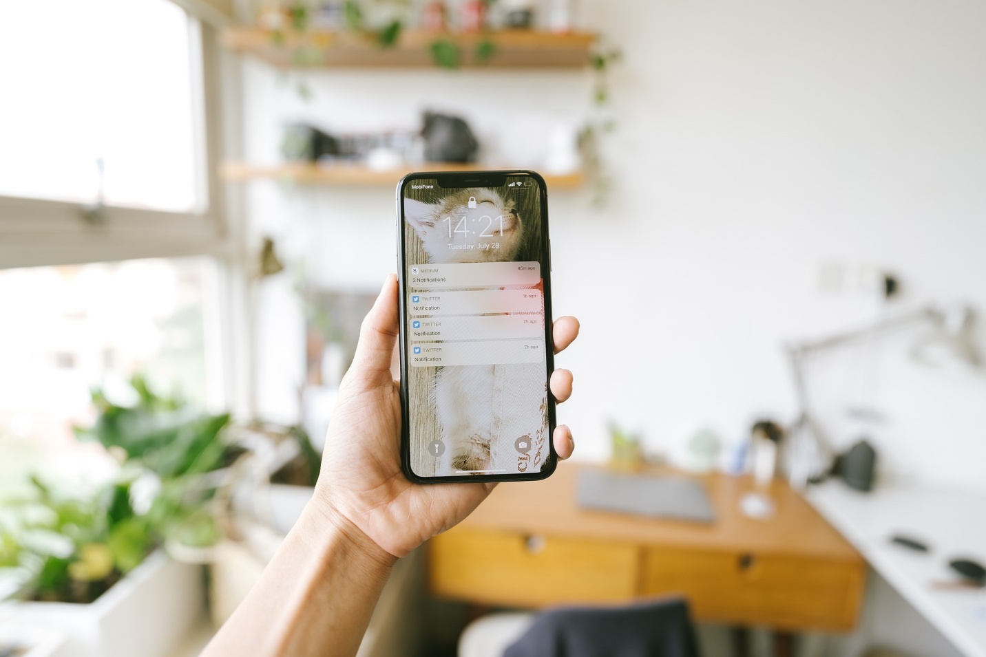 iPhone display