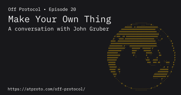 Yours Truly on Off Protocol With Jim Ray