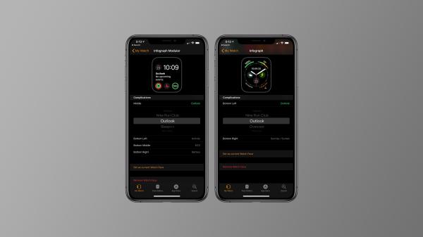 photo of Microsoft Outlook on iOS adds new complications for Apple Watch Series 4 image