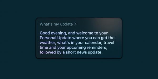 photo of New in iOS 14.2: Ask Siri to tell you a personalized daily briefing image