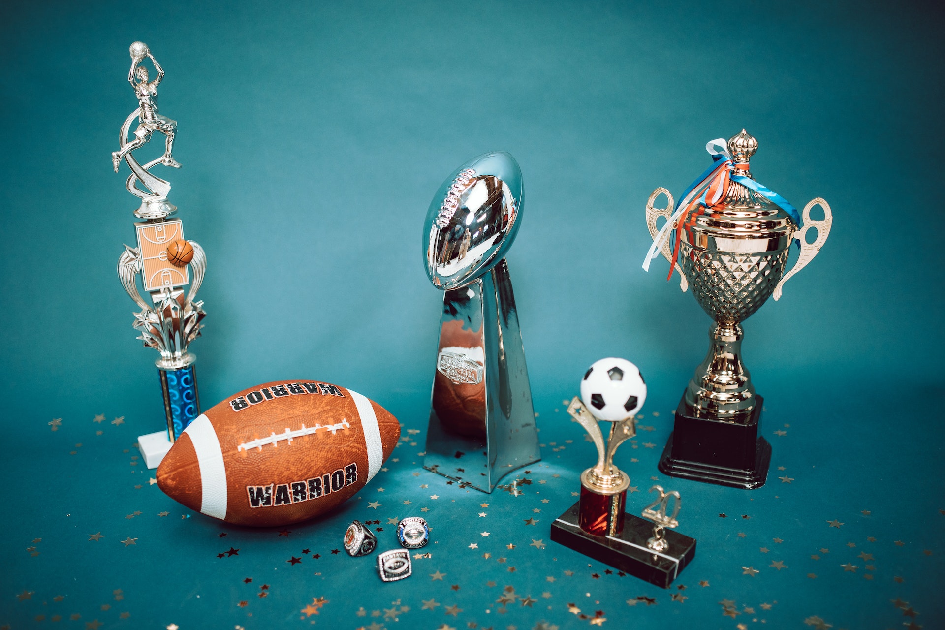 football trophies