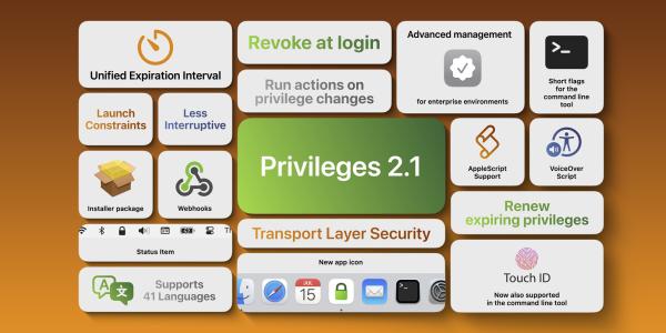 Apple @ Work: Privileges 2.1 continues…