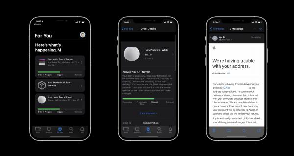 photo of PSA: Apple Store app may be confusing for order tracking, Apple sending address confirmation emails image