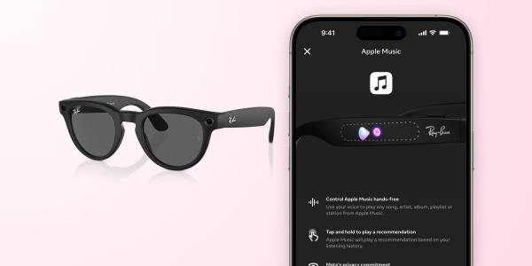 Ray-Ban Meta glasses now feature Apple Music integration with voice controls
