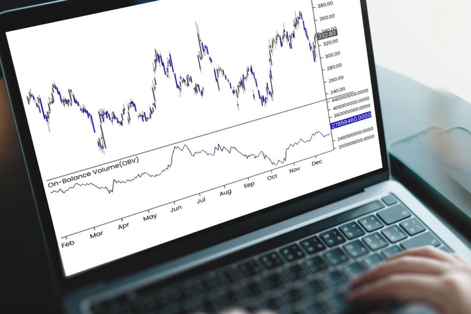 stocks on laptop prices charts