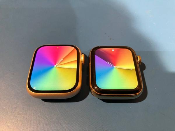 photo of New Image Offers Clearer Look at Apple Watch Series 7 Screen Size Compared to Series 6 image