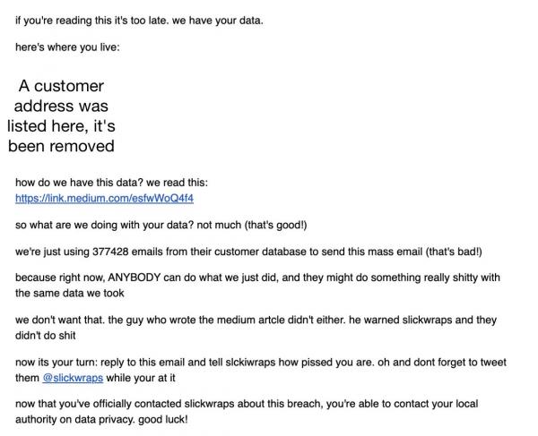photo of Slickwraps Suffers Data Breach After Ignoring Warnings From Security Researcher image