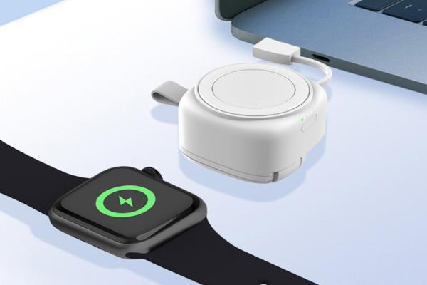 Clever Apple Watch charger swings both…