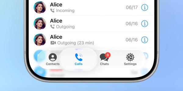 photo of Telegram adopts a Liquid Glass-like design, no iOS 26 required image