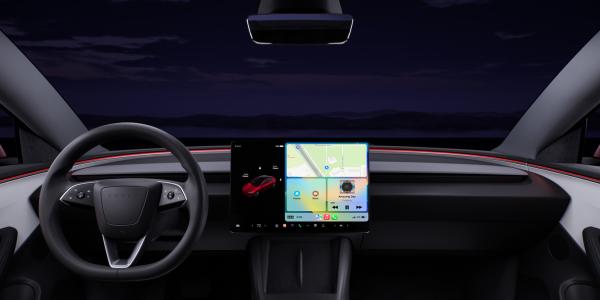 Tesla is still working on CarPlay…